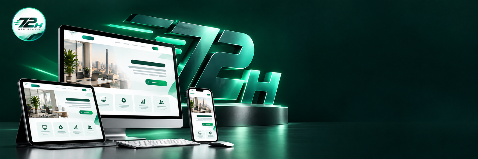 إتش: تصميم مواقع لأصحاب المشروعات في مصر بسعر ونطاق عمل واضحين